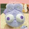 Rabbit Bear Cat Shiba Inu Protruding Eyes Plush Keychain Animal Coin Purse Toy