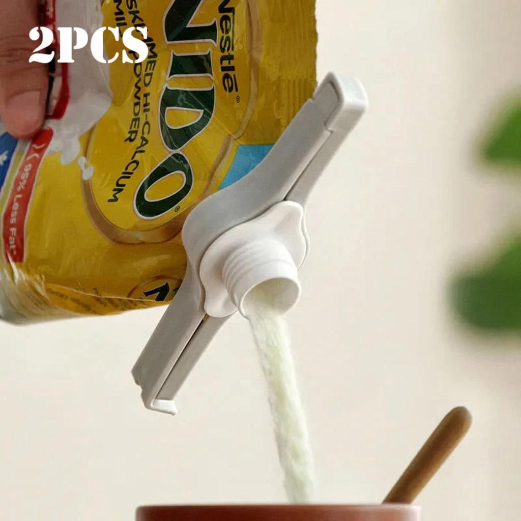 2/4pcs Kitchen Storage Food Snack Seal Sealing Bag Clips Seasoning Bottle Jar Moisture-Proof and Dust-Proo Tool Accessorie
