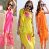 Women's Chiffon Scarf - Lightweight, Printed Sun Protection for Spring, Summer, Fall - Versatile Beach Shawl