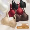 Ladies Spring and Autumn Small Chest Gathers Jelly Glue To Collect Assistant Milk To Prevent Droop Without Trace Underwear