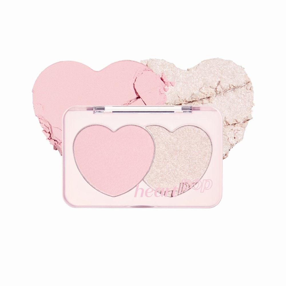 [Dear My Bestie] Heart Pop Duo Blusher/Highlighter/Boltouch 7.5g