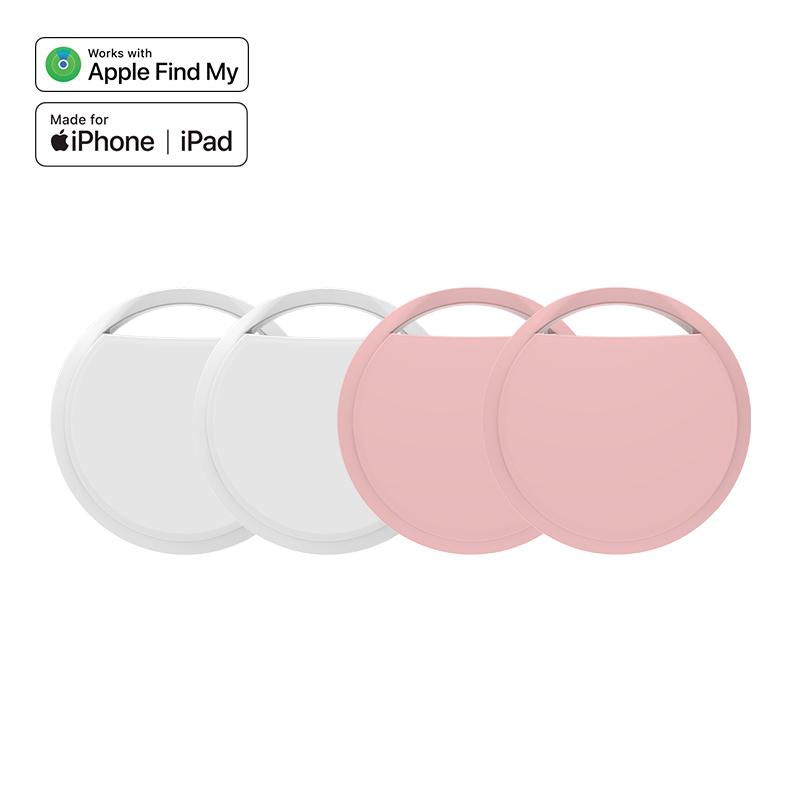 4PCS Positioning Far Away Finder Anti-lose Tracker for Apple Find My voice Locate Key Bag Suitcase Smart Tag for IOS MFi iPhone