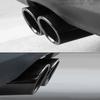 2Pcs 70mm Car Exhaust Muffler Tip Cover For BMW F30 2013-2018 E92 E90 3 Series GT 325i 328i Stainless Steel Accessories