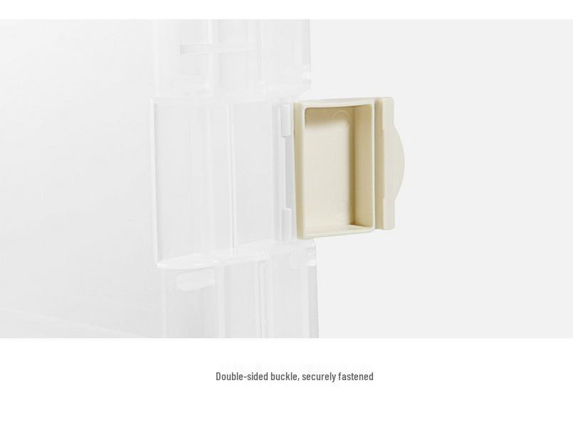 A4 Transparent Plastic Folder Large Accordion File Bag for Calligraphy and Test Paper Storage