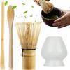 Matcha-Schneebesen, Set mit 4 Stück für Matcha-Tee, Set mit Matcha-Besen