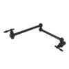 G1/2 Wall Mounted Kitchen Faucet Single Cold 360 Degree Rotating Sink Faucet Folding Copper Water