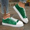 Fashion Women Sneakers Bling Glitter Casual Shoes Female Breathable Lace Up Outdoor Sport Shoes Fashion Comfortable Platform Sneakers