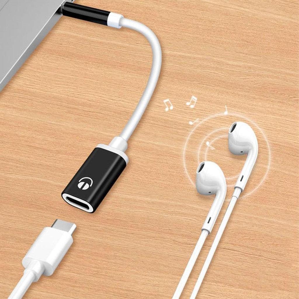 Adaptateur Jack Aux 3,5 mm vers Type C Câble Audio Jack 3,5 Accessoires Téléphone Adaptateur USB Type C Adaptateur Casque