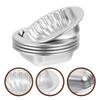 6pcs Corrosion Resistant Shell Baking Mold Aluminum Zinc Zinc Alloy Cake Baking Pan Pudding Mold  Jelly