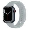 Compatible Silicone Watch Strap for Apple Watch S11 - All Series, Universal Double-Section Snap Button.