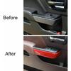 Interior Door Handle Panel Cover Frame Trim for 14-18 Chevy Silverado/GMC Sierra