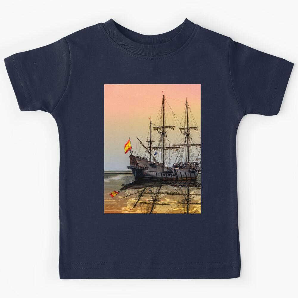 Sail Boston -El Galeon Andalucia Kids T-Shirt 100