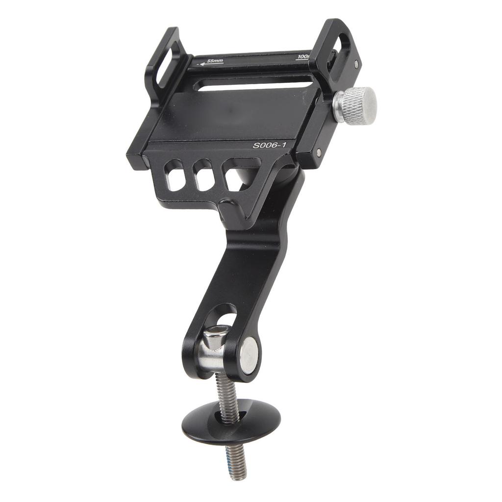 Bike Phone Mount Aluminum Alloy Bike Handlebar Phone Mount Holder Mountain Road Bike Navigation Cycling Equipment