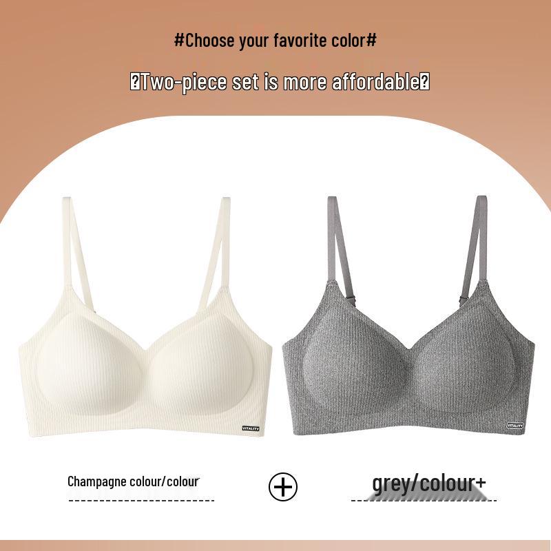 2025 Women's Seamless Lifting Push-Up Bra - No Underwire, Small Chest Shaping