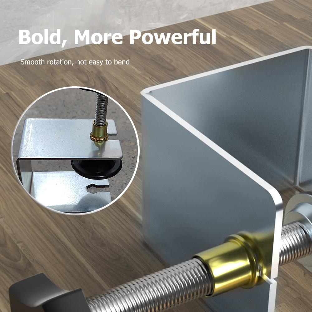 Drawer Front Installation Clamp Smooth Mounting Clip Auxiliary Installation Stainless Steel Home Improvement Woodworking Tool