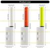 A1A2 6Pcs Fishing Rod Tip Glow Stick LED Light Clip on Rod Tip Glow Stick Waterproofs LED Night Fishing Rod Tip Light