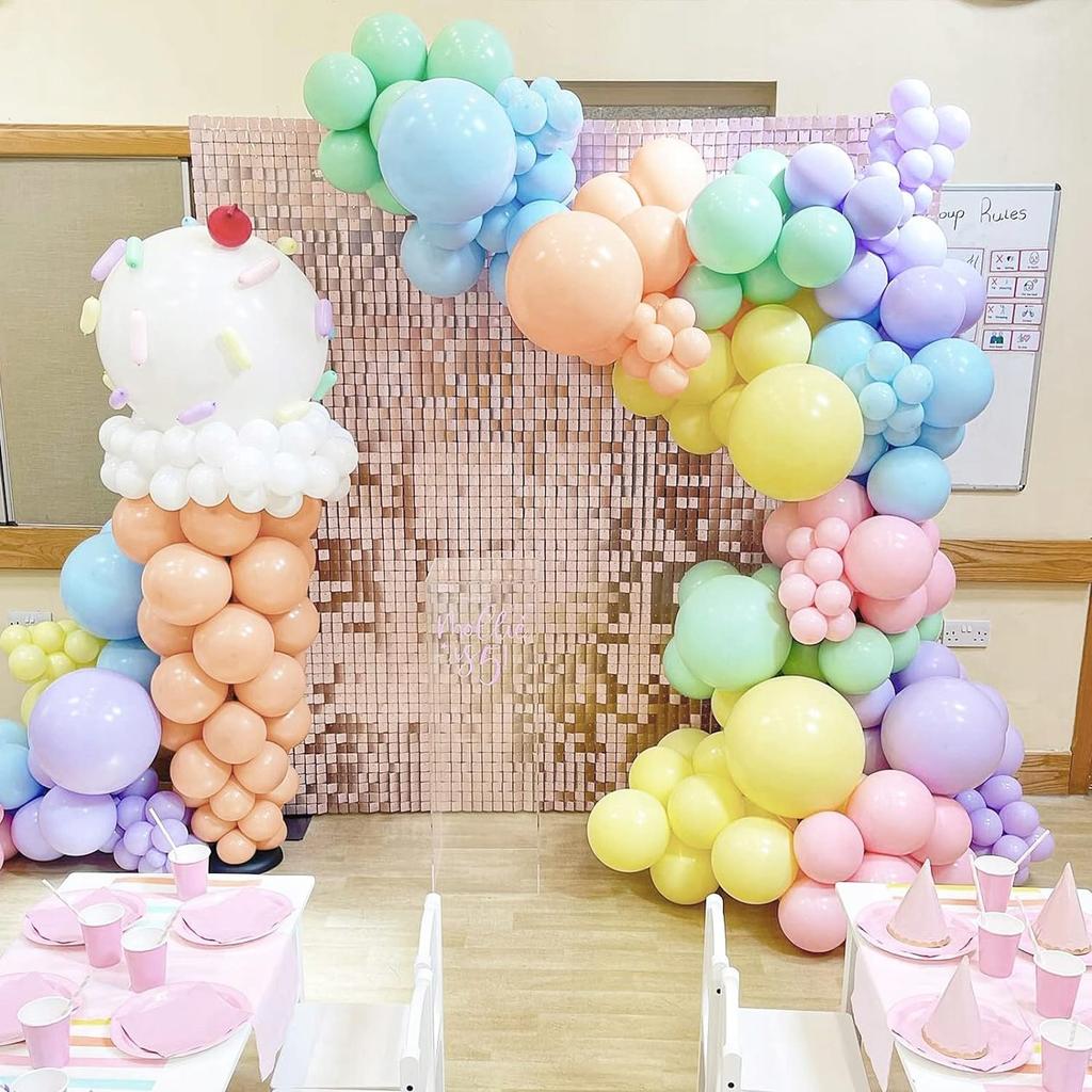 Balony Strong Pastelowe 27Cm, Pastel Mix, 100 Szt.