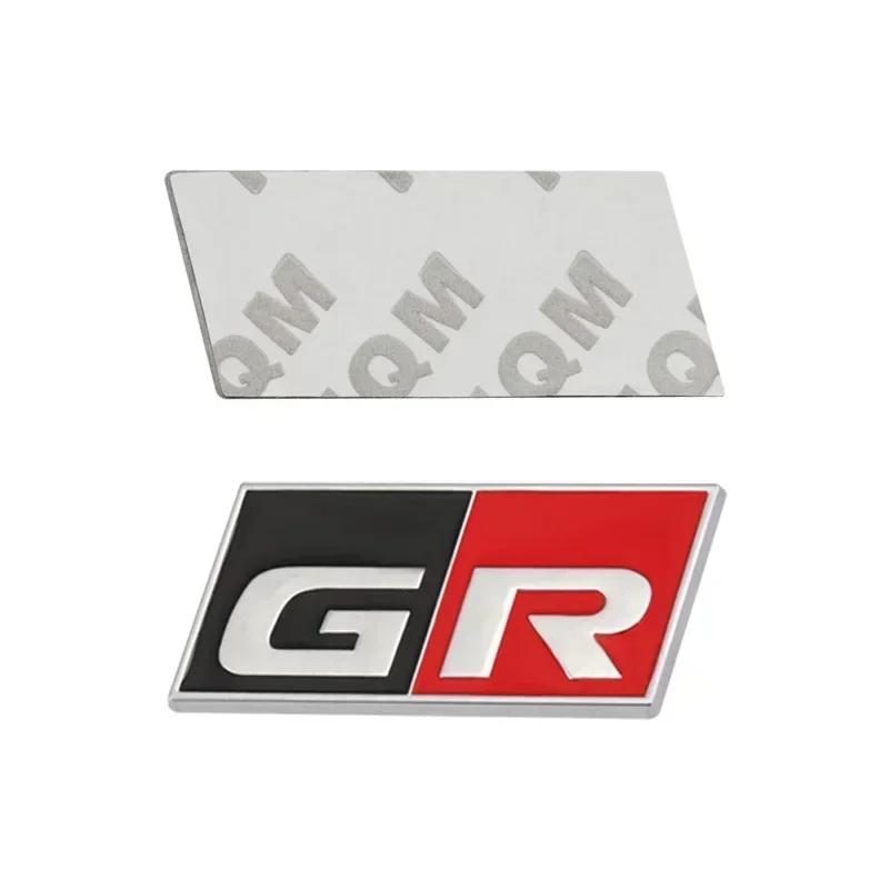 Car Rear Body Emblem Decal for Toyota GR Sport MN Yaris Hiace Estima Hilux Rav4 Supra Camry Crown Prado Levin CHR Avalon Corolla