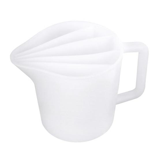 Silicone Split Cup with Handle 17oz Paint Pouring Fluid Art Cup Mixing Measuring Cup with Tip Nozzle DIY Crafts Supplies Resin Art Accessories