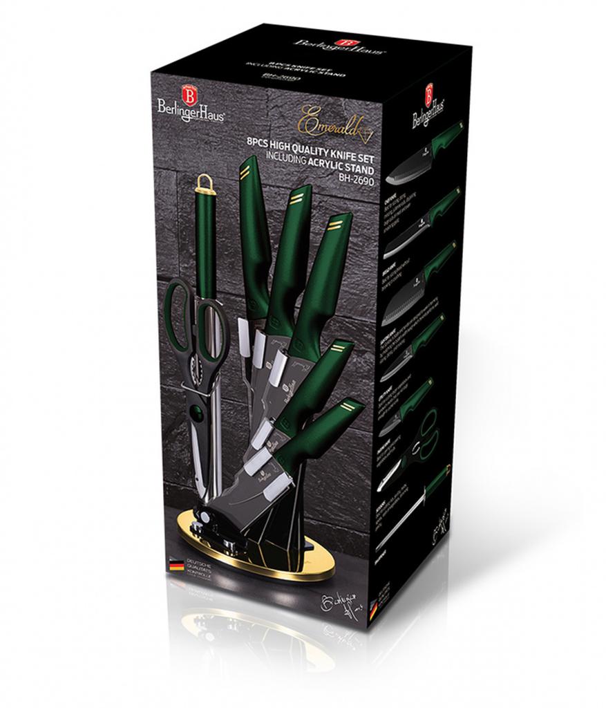 BERLINGER HAUS BH-2690 KNIFE SET IN STAND