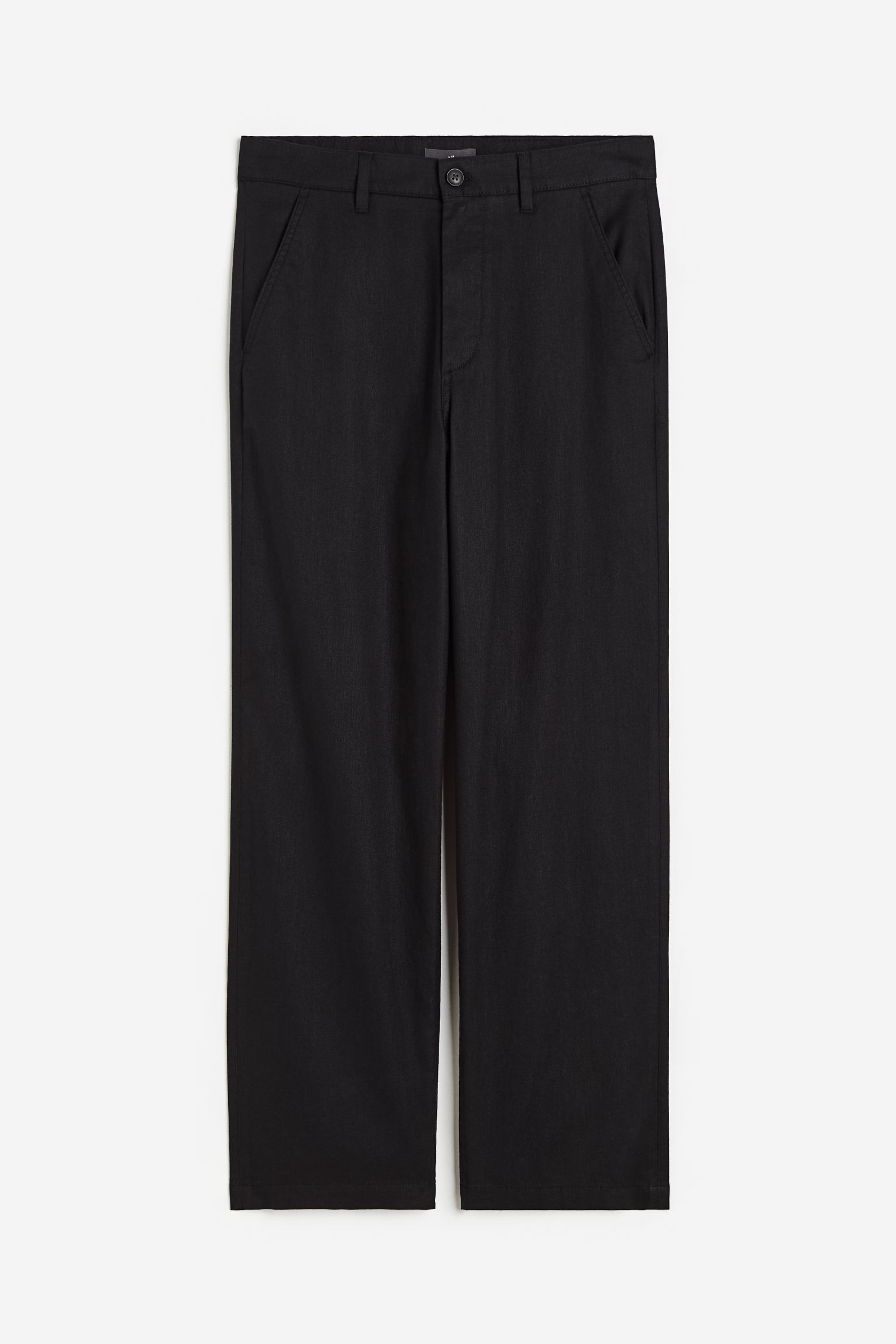 

Relaxed Fit Linen-blend trousers