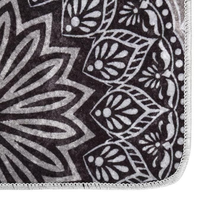 VidaXL Washable Non-Slip Rug 160x230 Cm Multicolor