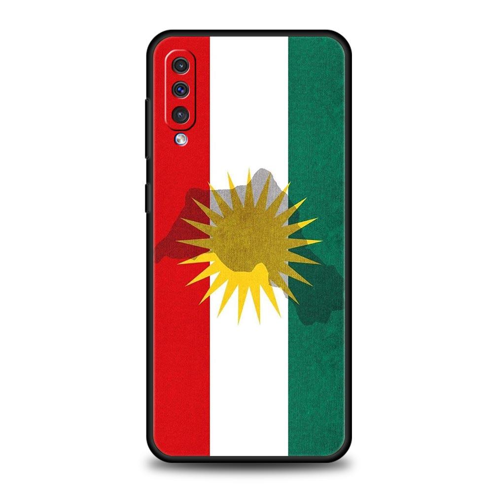 Kurdish flag Phone Case For Samsung A56 A36 A26 A54 A52 A24 A14 A50 A72 A70 A40 A20E A06 A12 A22 A34 A42 A32 A04s A16 5G Cover