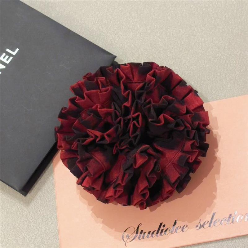 Premium Sense Elegant Retro Style Leopard Print Heavy Industry Hair Band Headband Hair Accessories Headflower Ponytail Rubber Band Hair Rope Women