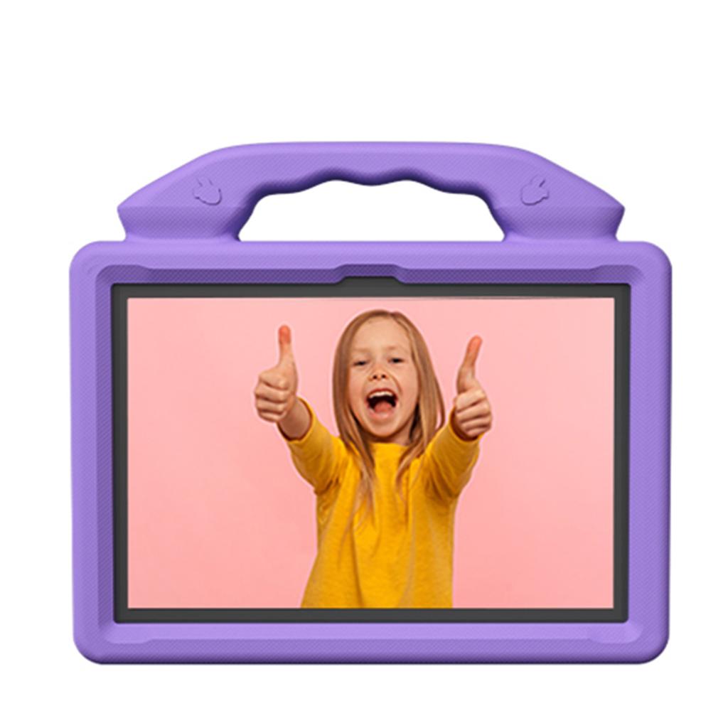 Thumb Design Protective Case Fits for Kindle Fire HD8 HD8 Plus EVA Shockproof Protector with Rotatable Handle