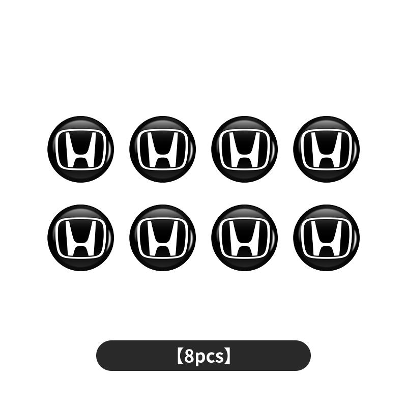 AAADK1 Car Door Lock Keyhole Protective Cover Sticker Key Hole Decals For Honda Civic Accord CRV Fit Jazz Transalp CBR cb500x Odyssey