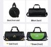 Water-Repellent Sports Fitness Bag with Wet/Dry Separation, Large Capacity, Lightweight, Handheld & Crossbody Travel/Yoga Bag