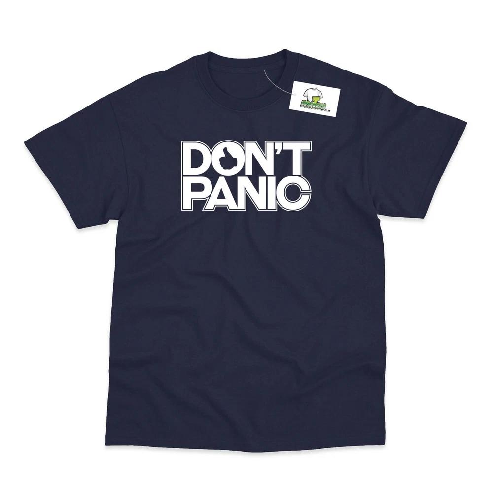 Dont Panic Inspired By Hitchhikers Guide To The Galaxy TShirt S