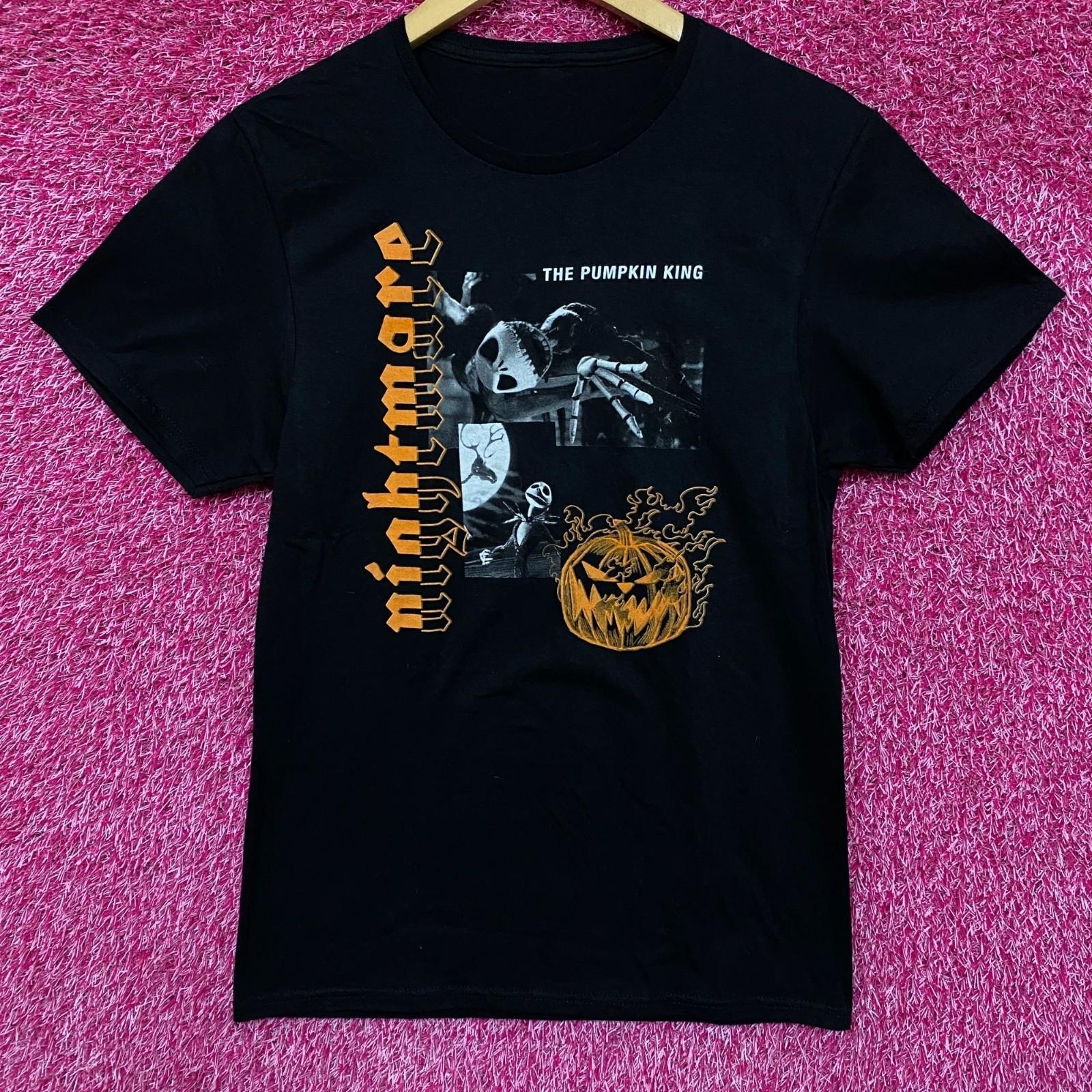 

The Nightmare Before Christmas Pumpkin King Jack Skellington T-Shirt Small XXXL