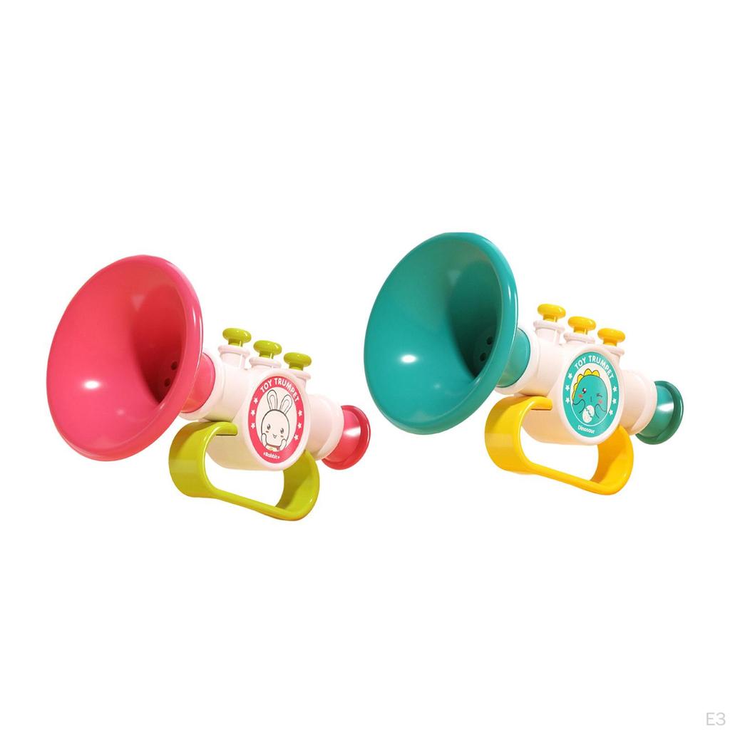 Little Trumpet Toy Educational Portable Developmental for 2 3 Year Old Funny Play and Learn Musical
