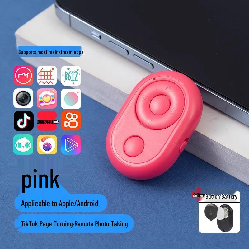 

Универсальный Bluetooth-пульт для фото и видео: Совместимо с Android и Apple