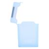 2.5in Hard Disk Storage Box ABS Material HDd SSD Dustproof and AntiStatic Protection Case(Blue ) (Not Inclube Hard Disk)