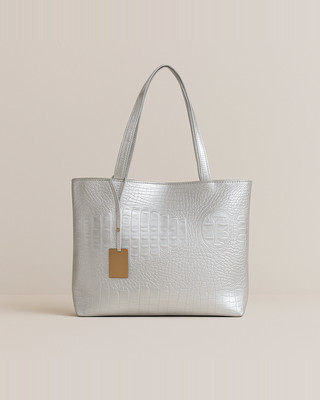 2024-es, nagy kapacitású PU krokodilmintás egy vállú kézitáska – Divatos európai és amerikai női táska