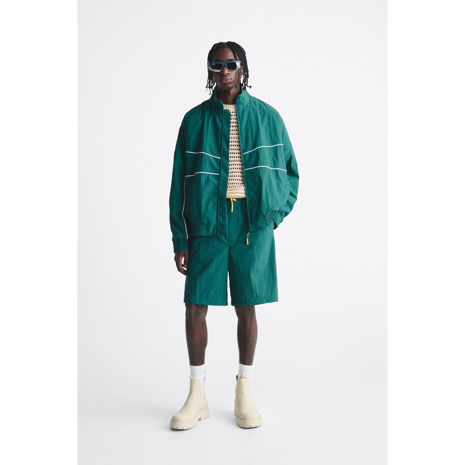 

CONTRAST TECHNICAL BERMUDA SHORTS