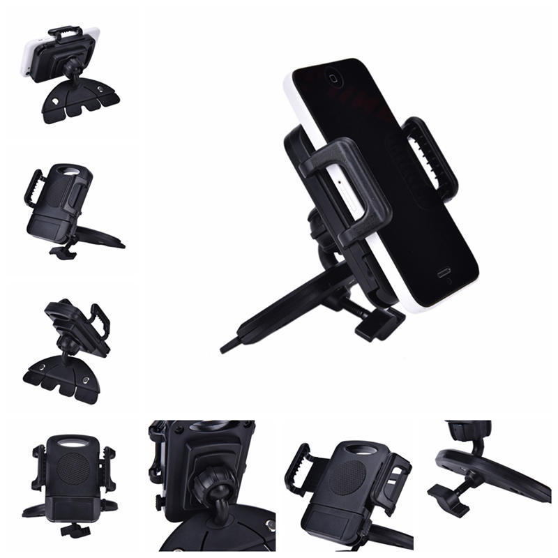 Univerzální Auto Cd Slot Držák Držák Stojanu Stojánek Pro Mobily Iphone Samsung
