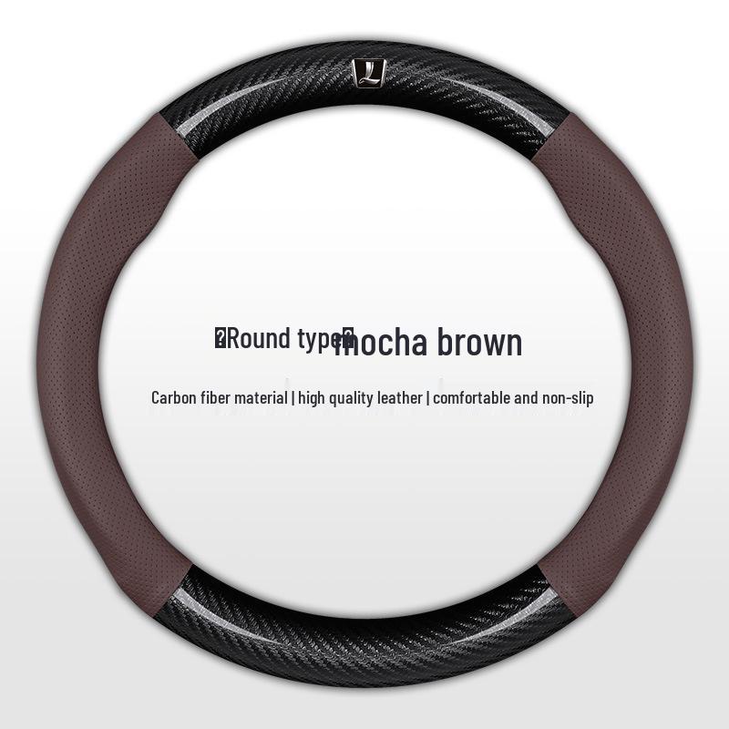 Luxgen U5 U6 Da7 Rui3 Na5 Anti-slip Breathable Steering Wheel Cover - All-Season Fit