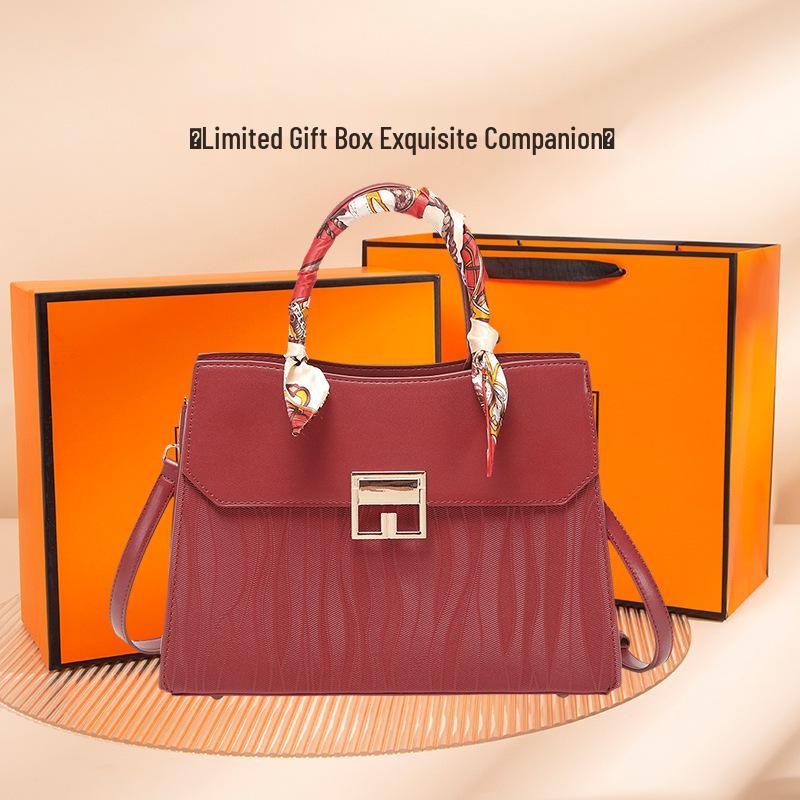 Red Women's Crossbody Handbag - Perfect Mom & Wedding Gift for Ladies, Ideal for Banquets & Birthdays