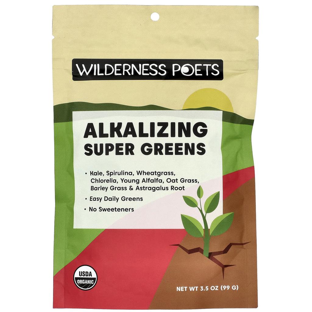 Alkalizing Super Green Juice, 99G (3.5Oz)