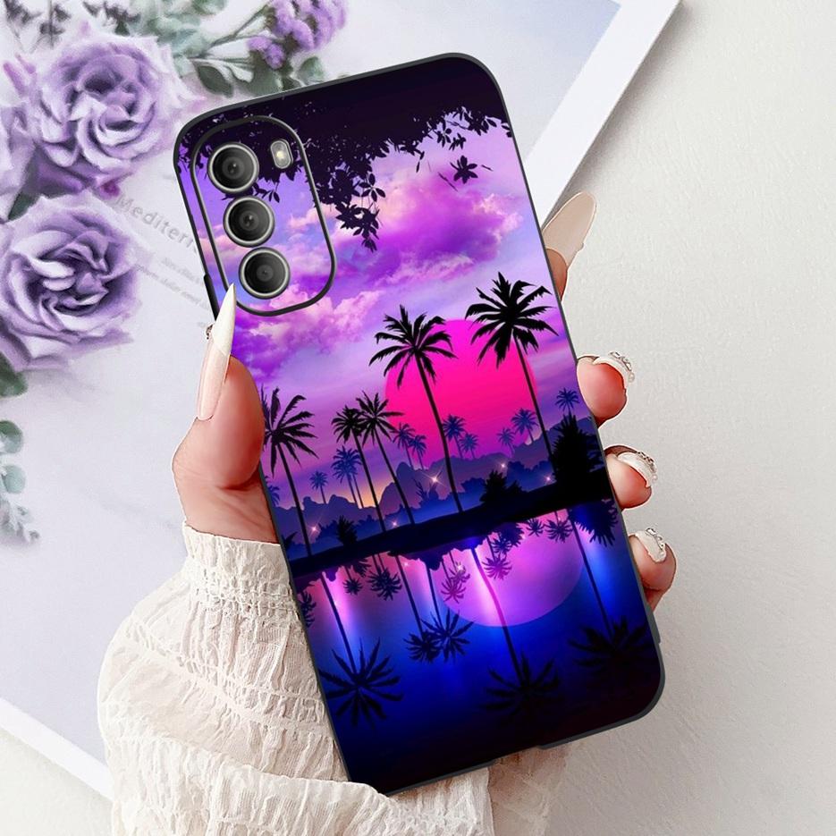 For Motorola Moto G51 Case Moto G71 5G Luxury Painetd Cover Soft Silicone Phone Case For Motorola G51 G 71 MotoG51 MotoG71 Shell