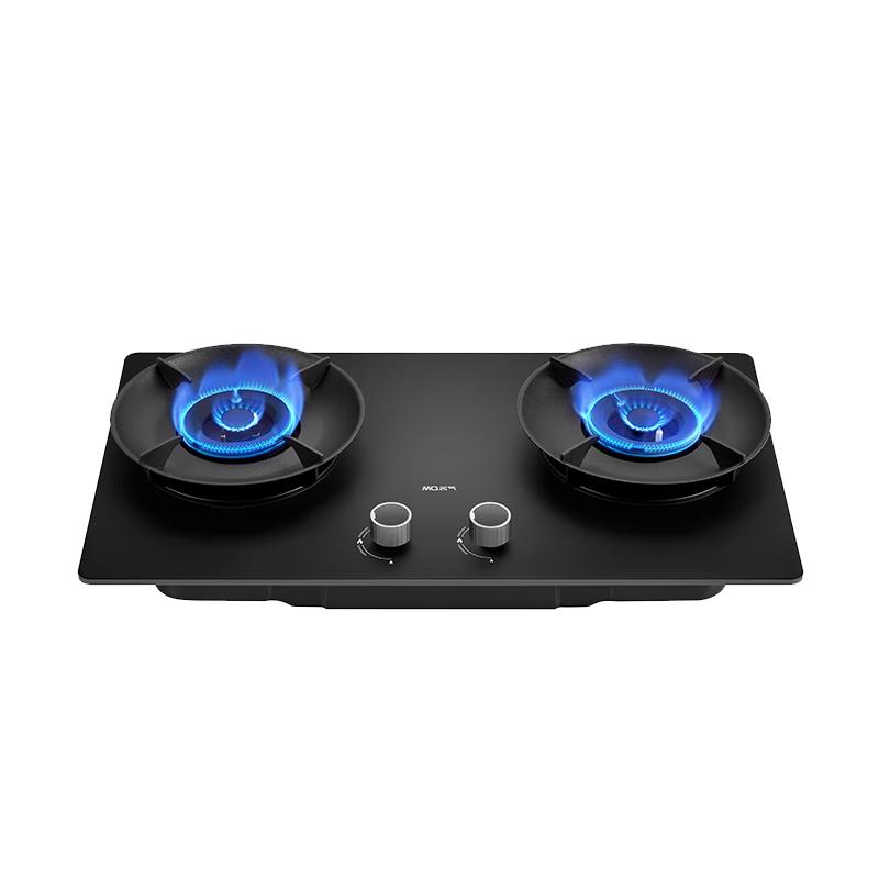 MQ Boss High Power Dual Burner Gas Cooktop with Alloy Explosion-Proof Panel CN plug (adapter included)
