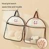 Wall Mounted Lingerie Storage Breathable Garment Net for Small Living Space