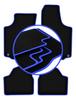 Tappetini auto CARLUX-BLUE per: Opel Corsa C hatchback (2000-2006)