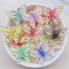 10Pcs Cute Colorful Cartoon Butterfly Series Flat Back Resin Cabochons Scrapbooking DIY Jewelry Craft Decoration Accessorie