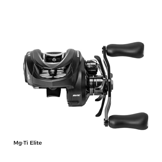 KASTKING Mg-Ti Elite Baitcasting Reel, World's First Titanium Spool, Magnesium Body, Weight Approx. 
