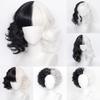 Elegant Cruella Cosplay Wig Short Hair High Temperature Fiber For Women