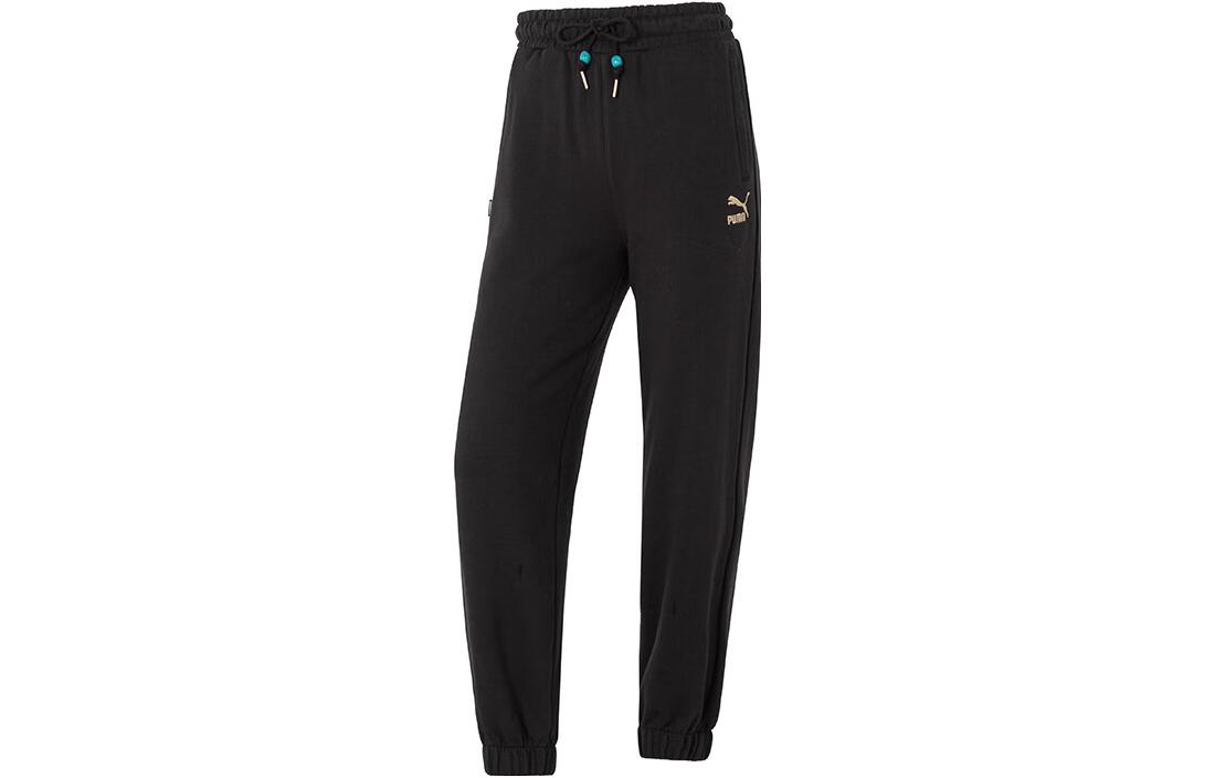 PUMA CNY Knitted Sweatpants Women s Black 625840-01 S